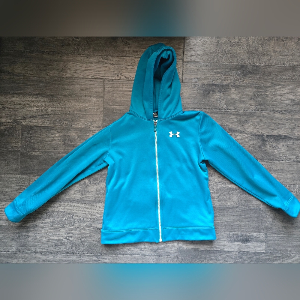Under Armour Kids Blue Zip Up Hoodie